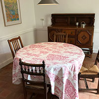 Old house dining table